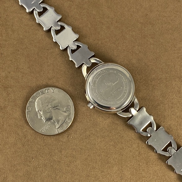 Stiunning Lucien Piccard White Sapphire Watch